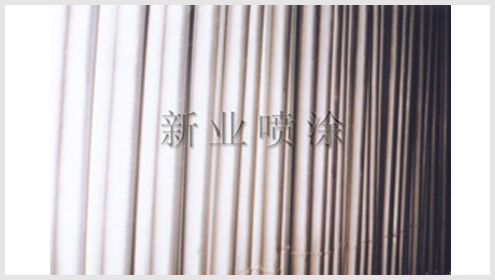低温过热器喷涂后
